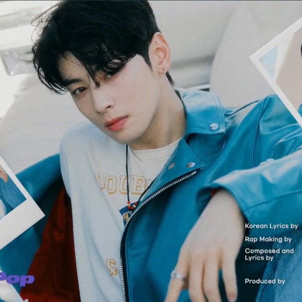 Recent activity shot of Eunwoo (ASTRO)