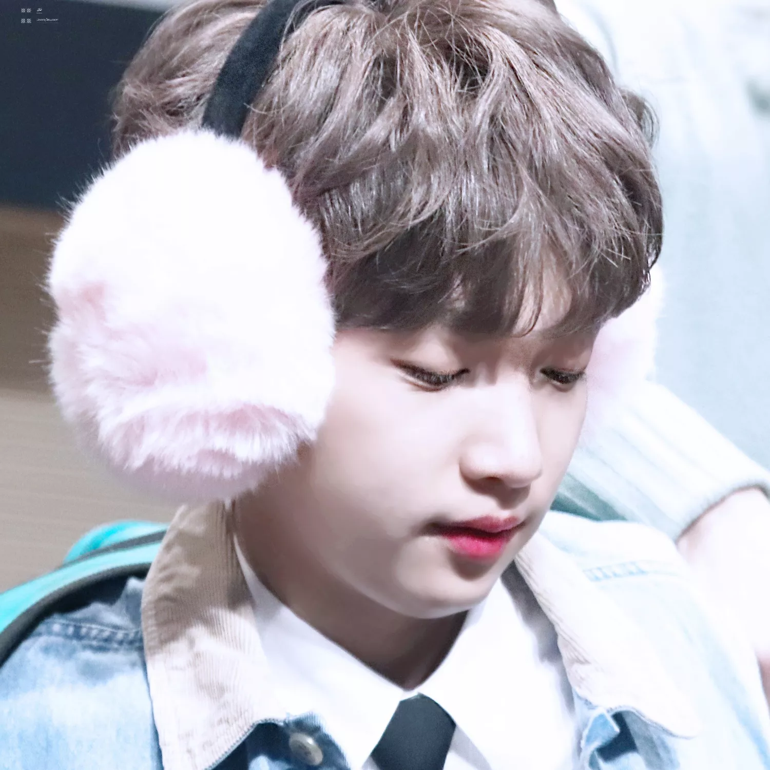 A moment captured by Jeong Sewoon's fan