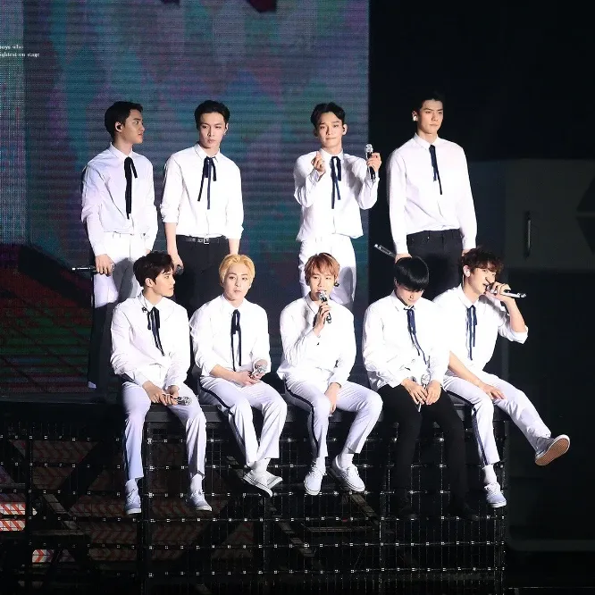 EXO粉丝拍下的瞬间