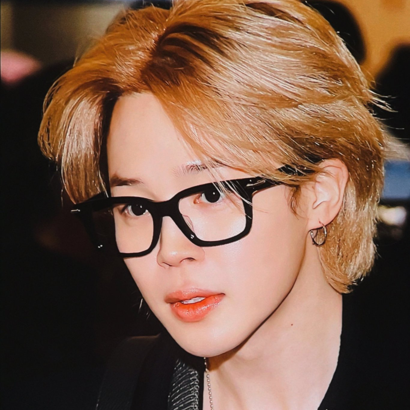 Recent activity shot of Jimin (BTS)