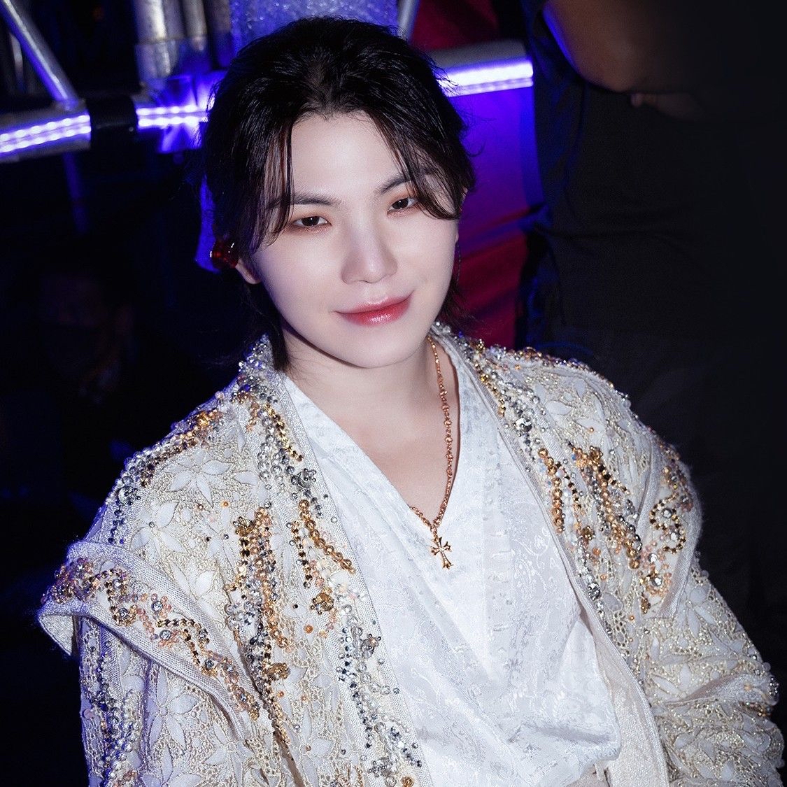 Recent activity shot of Woozi (SEVENTEEN)