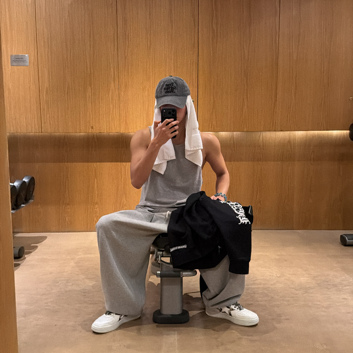 A moment captured by Seonghwa (ATEEZ)'s fan