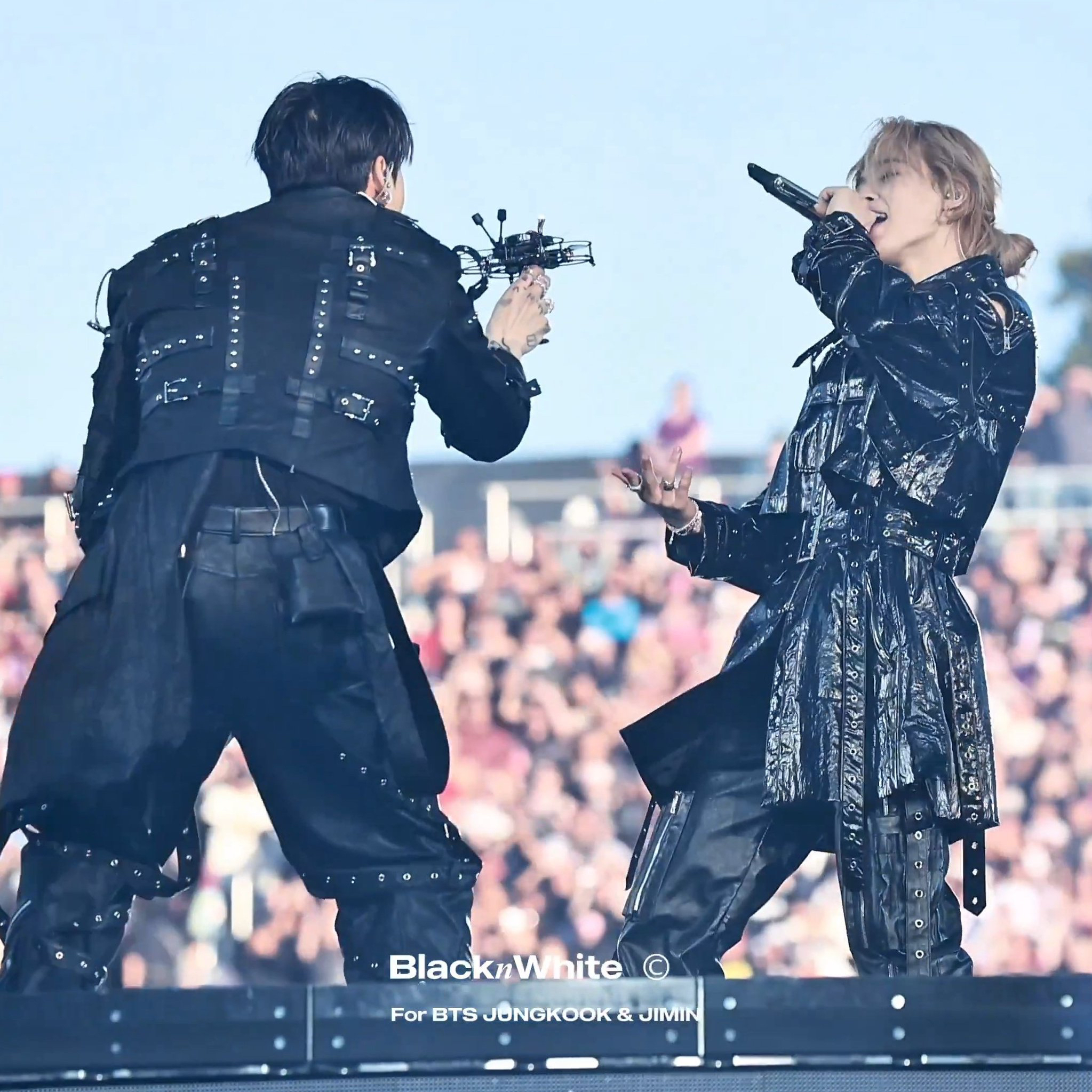 A moment captured by BTS's fan