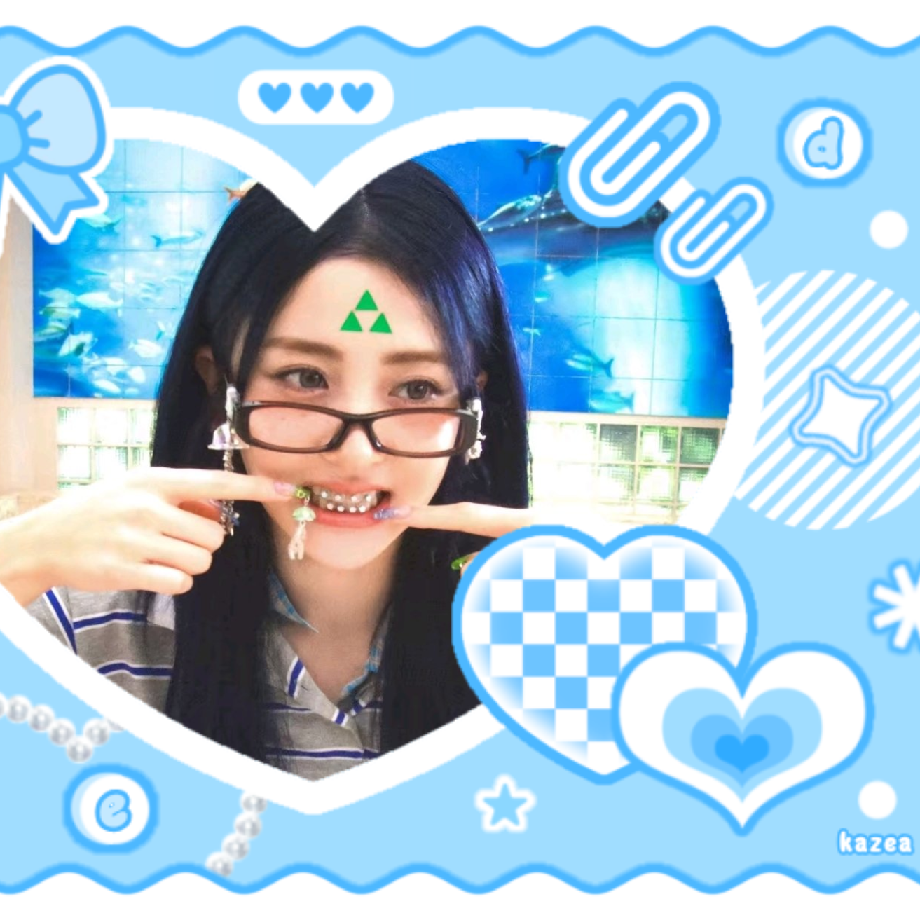 A moment captured by Huh Yunjin (LE SSERAFIM)'s fan