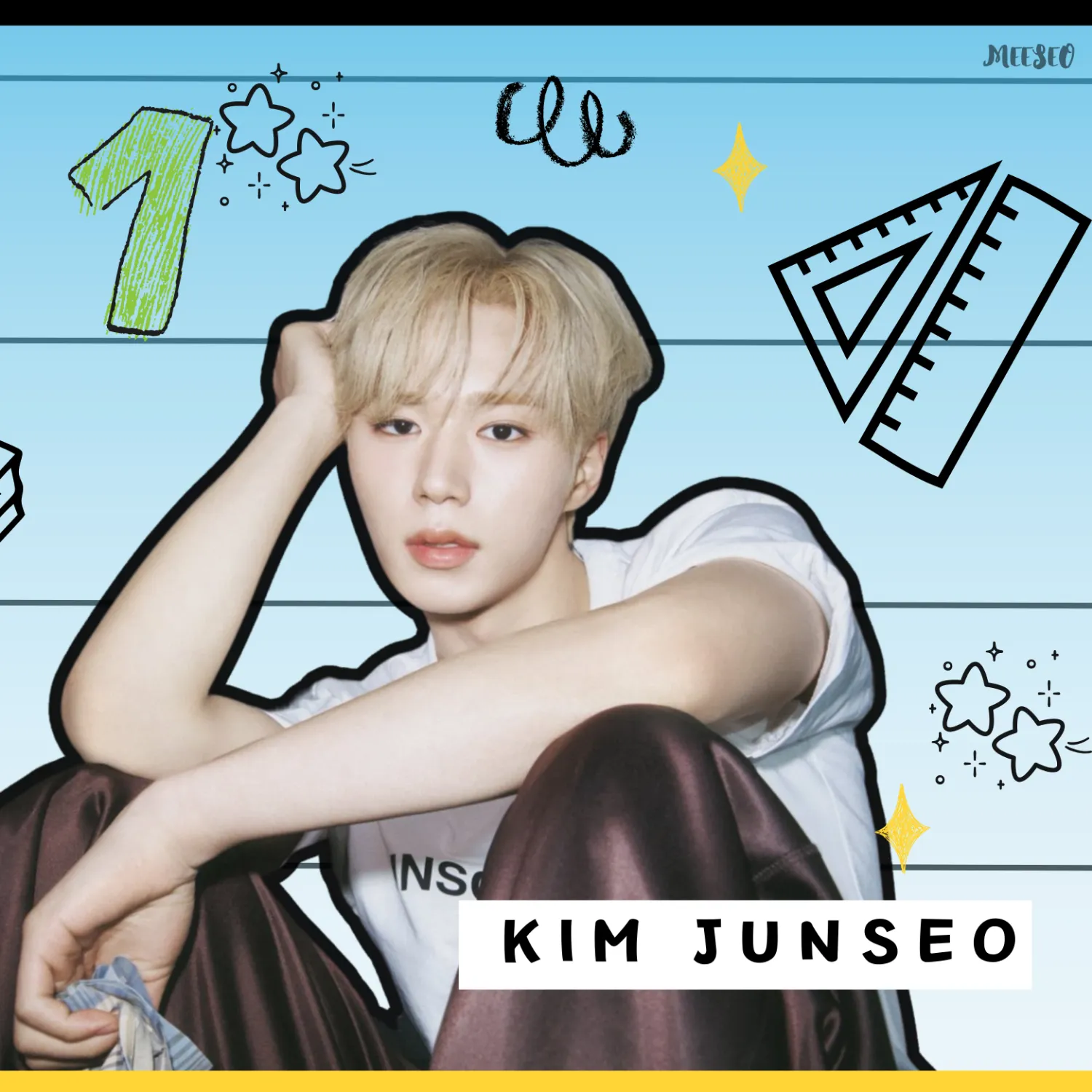 Recent activity shot of Kim Junseo (ALPHA DRIVE ONE)