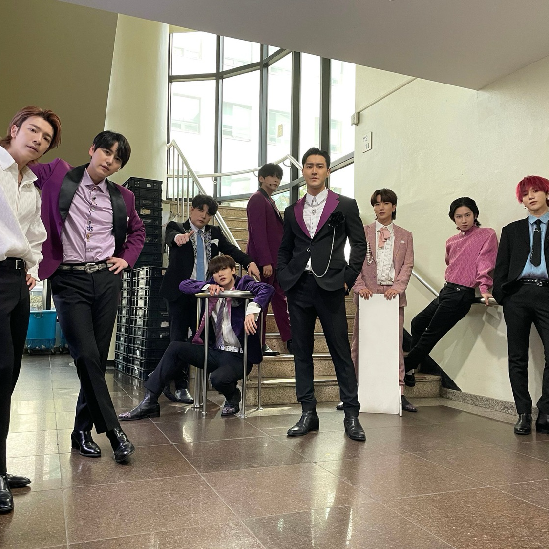 슈퍼주니어의 비하인드 컷