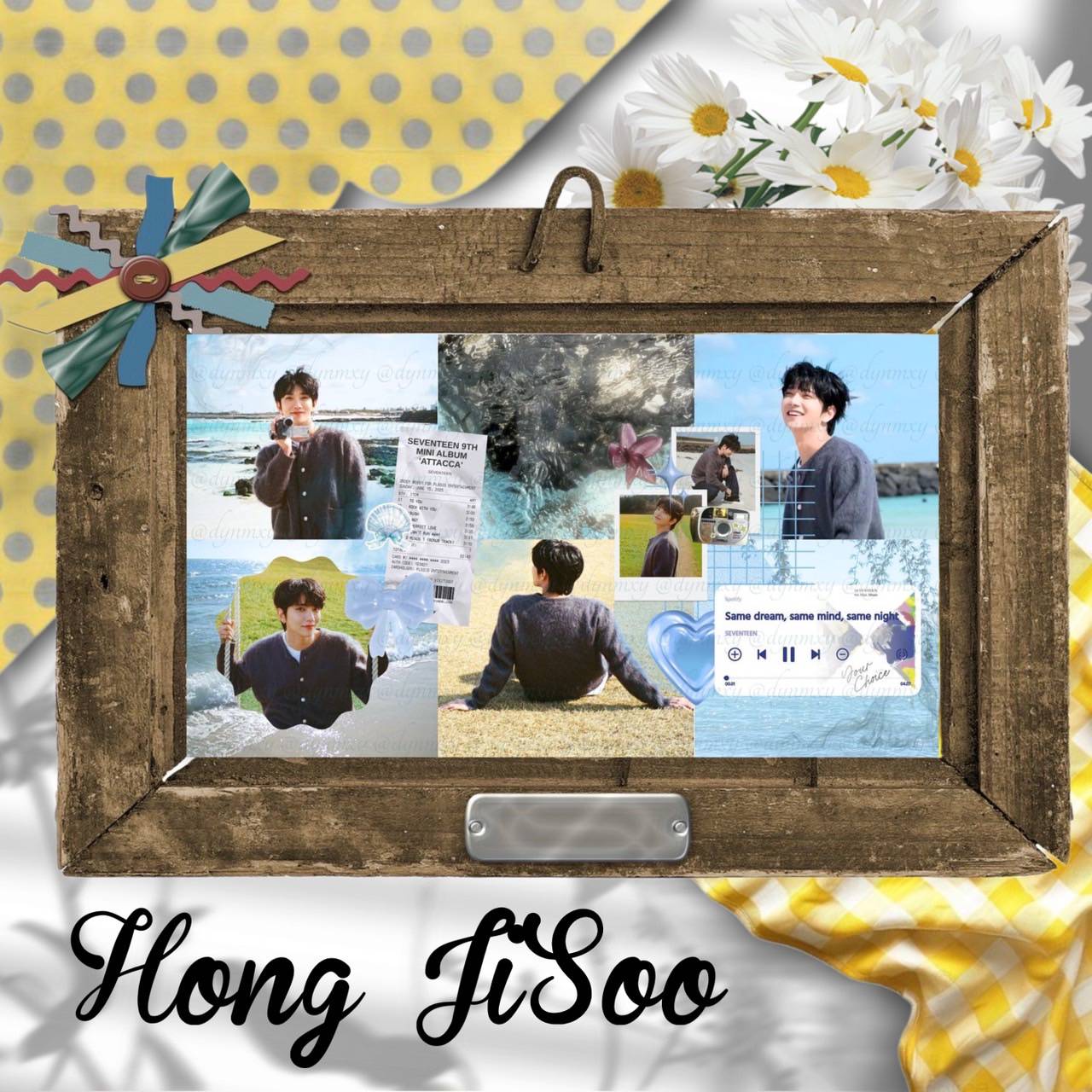 Recent activity shot of Joshua (SEVENTEEN)