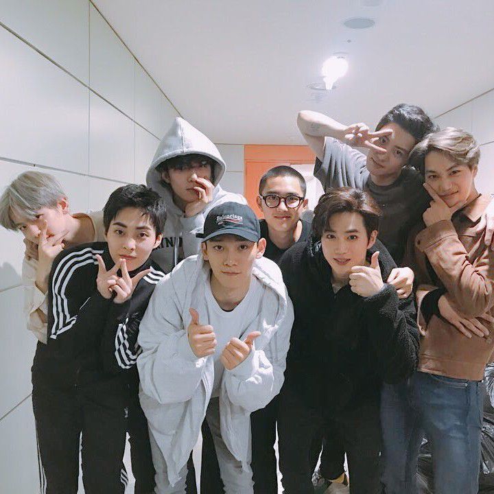 EXO粉絲拍下的瞬間