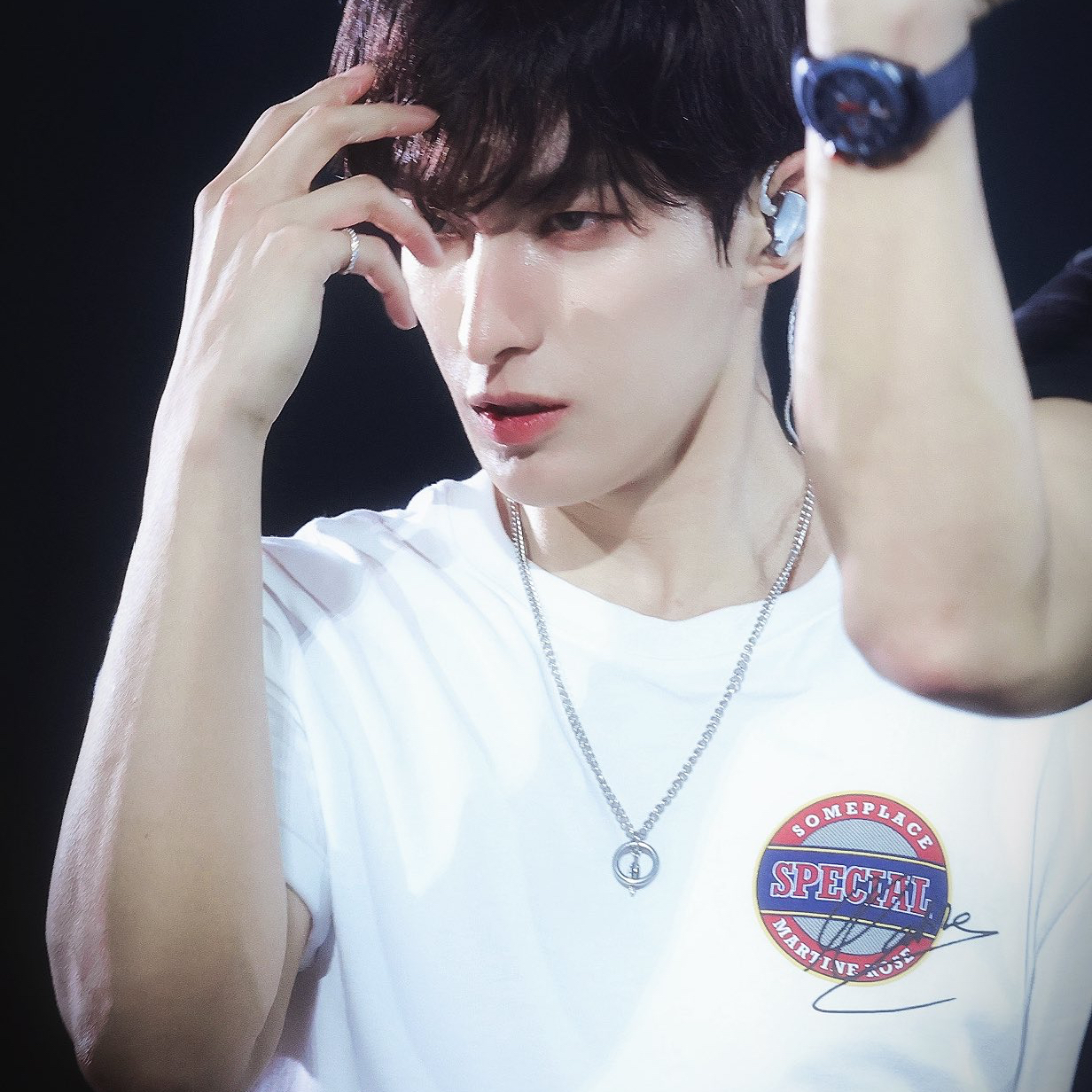 A moment captured by DK (SEVENTEEN)'s fan