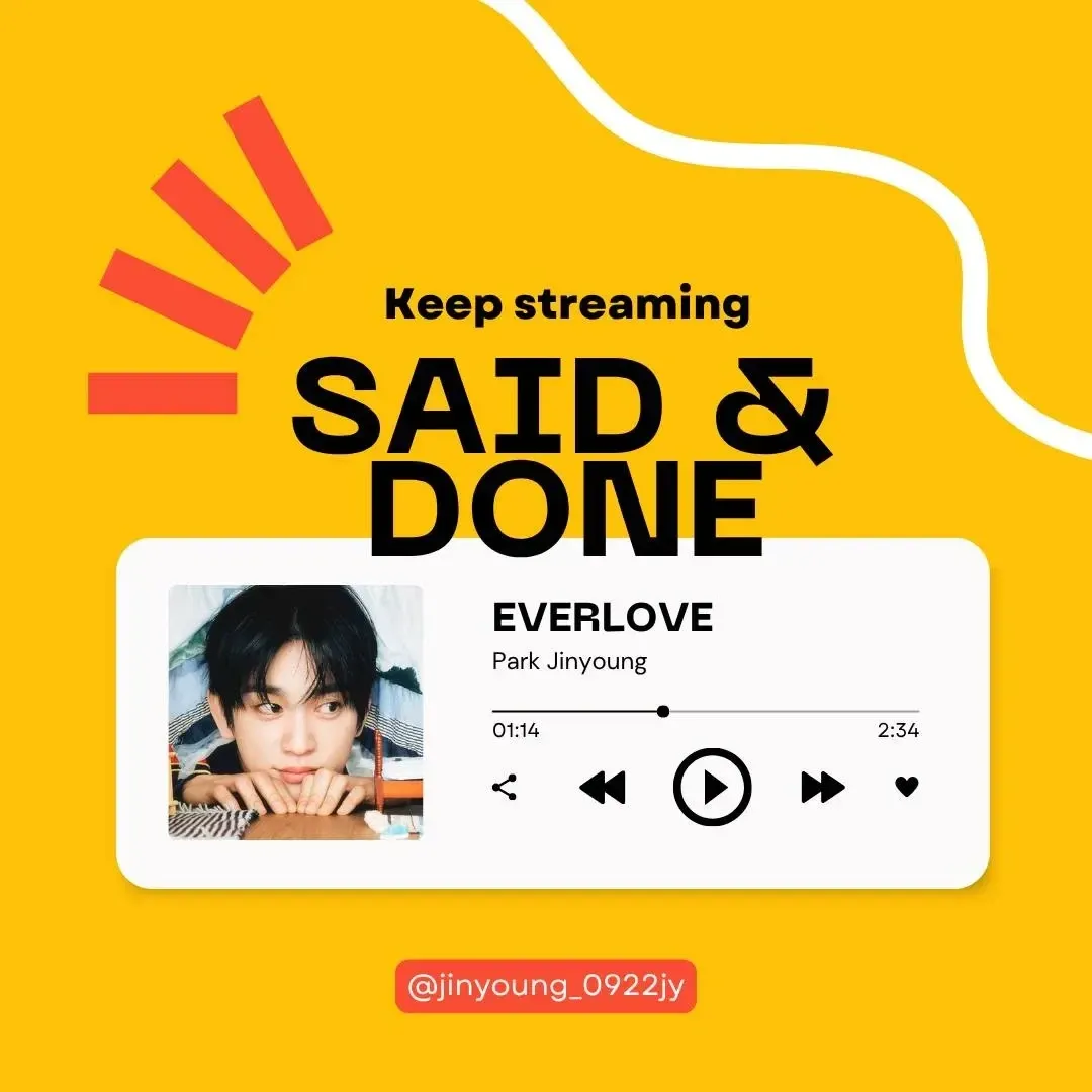 Recent activity shot of Jinyoung (GOT7)
