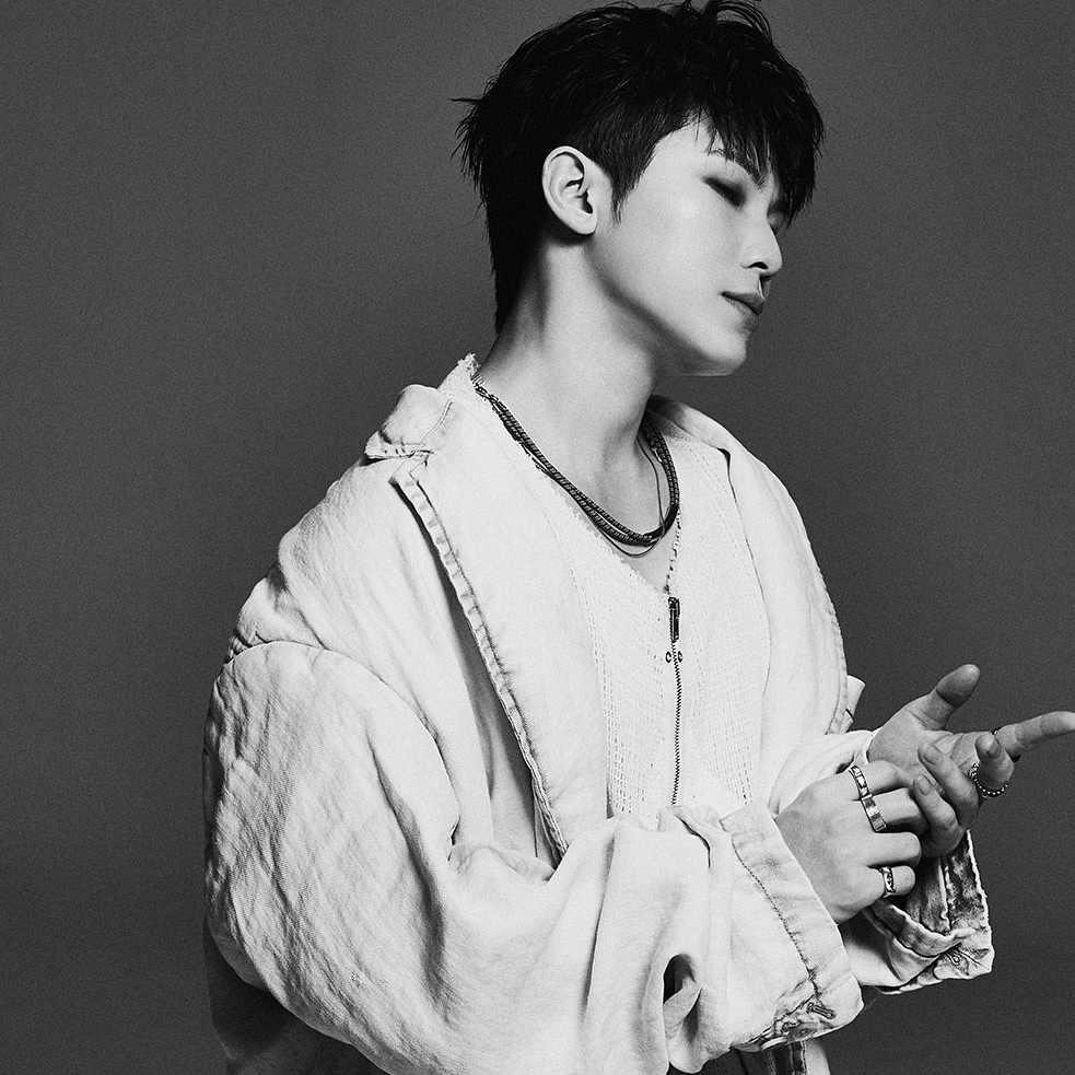 Recent activity shot of Woozi (SEVENTEEN)