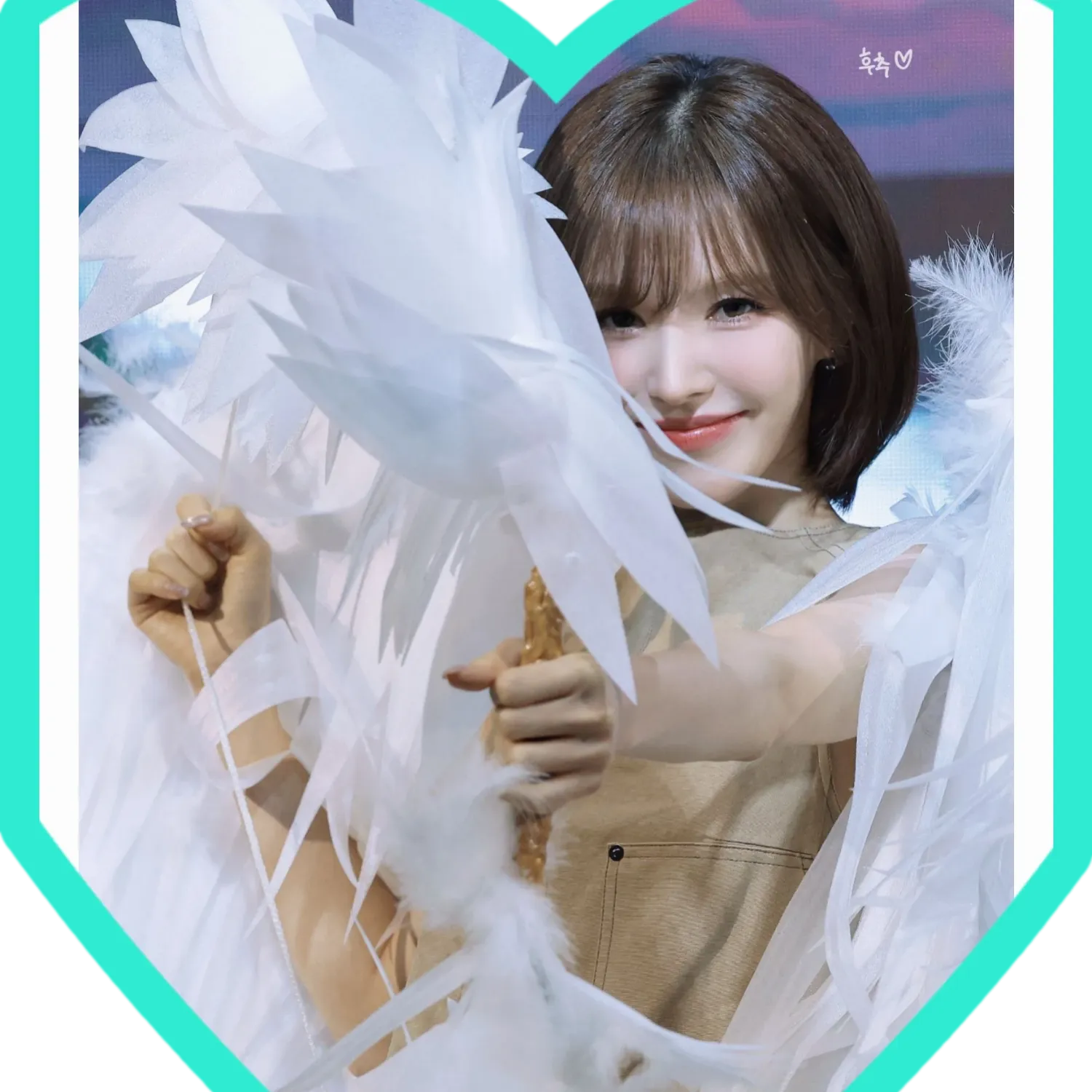 A moment captured by Wendy (Red Velvet)'s fan