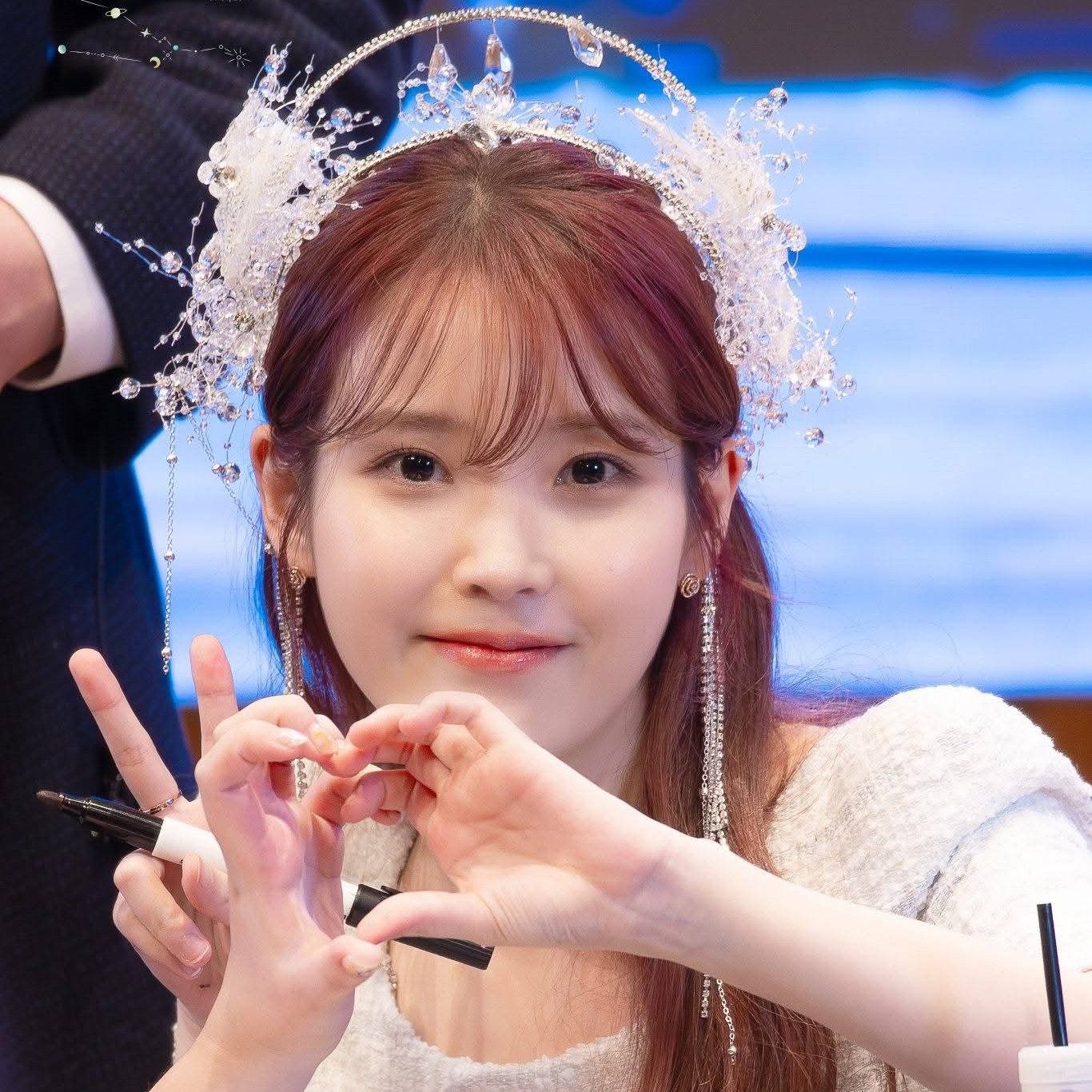 IU粉絲拍下的瞬間