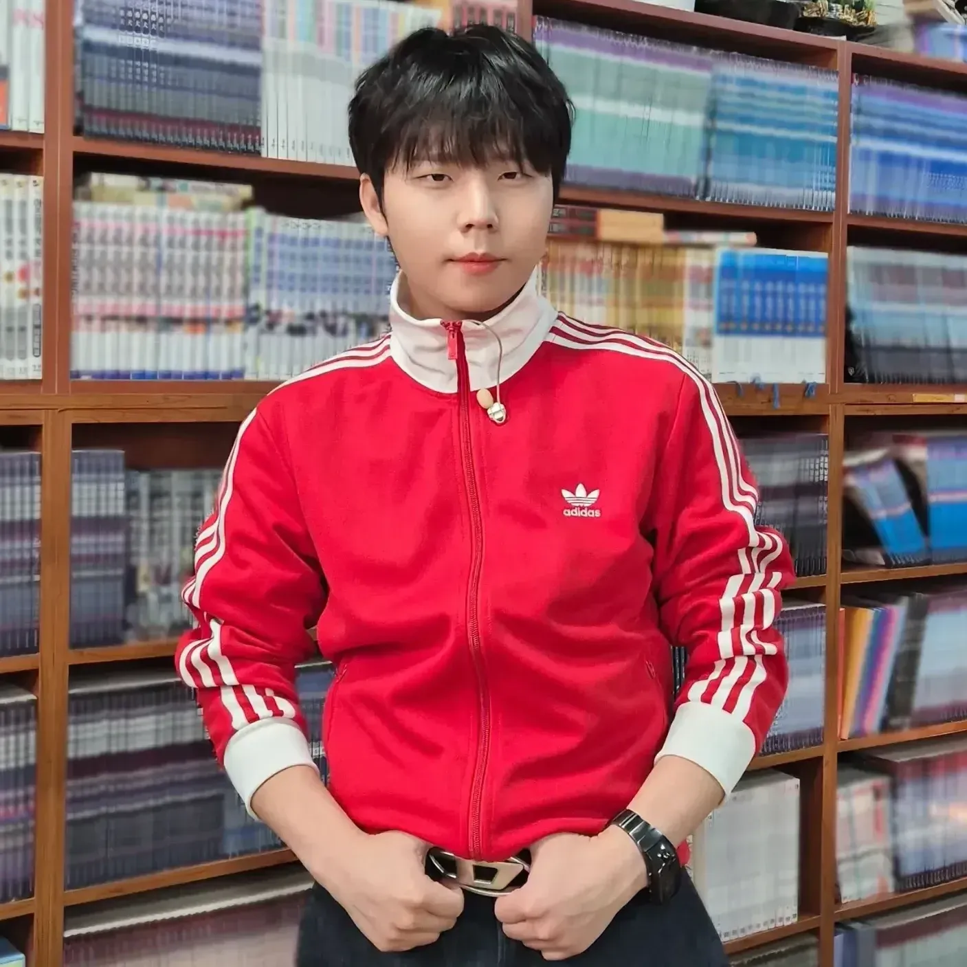 Behind-the-scenes cut of Jung Seunghwan