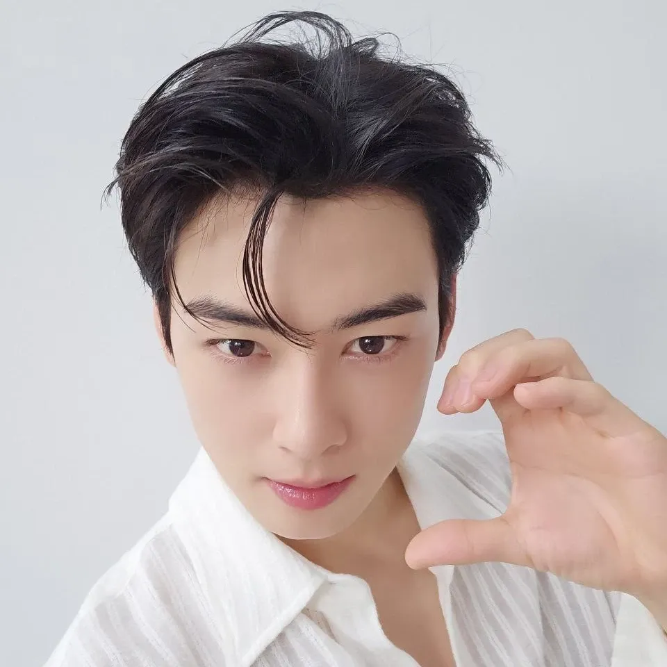 A moment captured by Eunwoo (ASTRO)'s fan