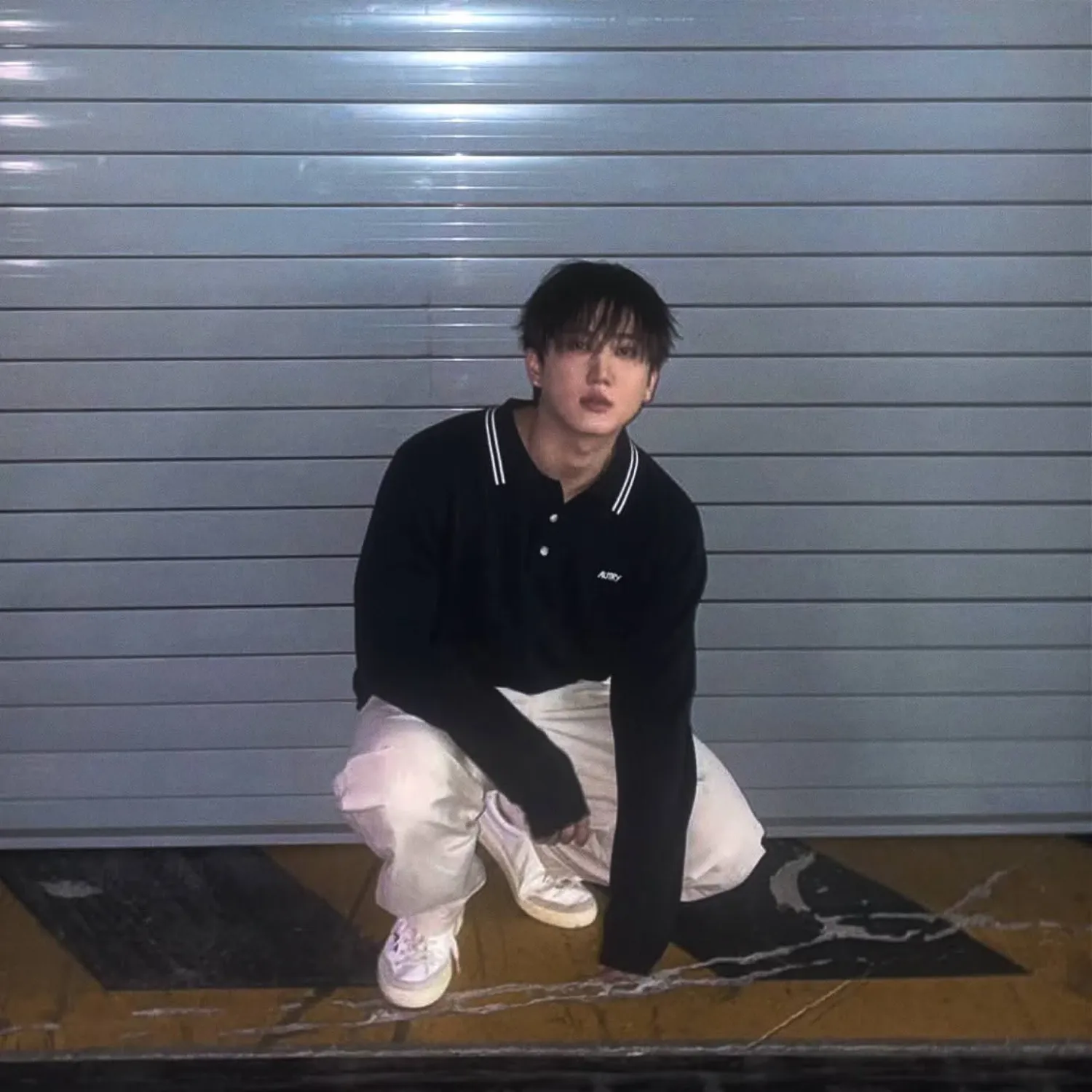 Recent activity shot of Changbin (Stray Kids)