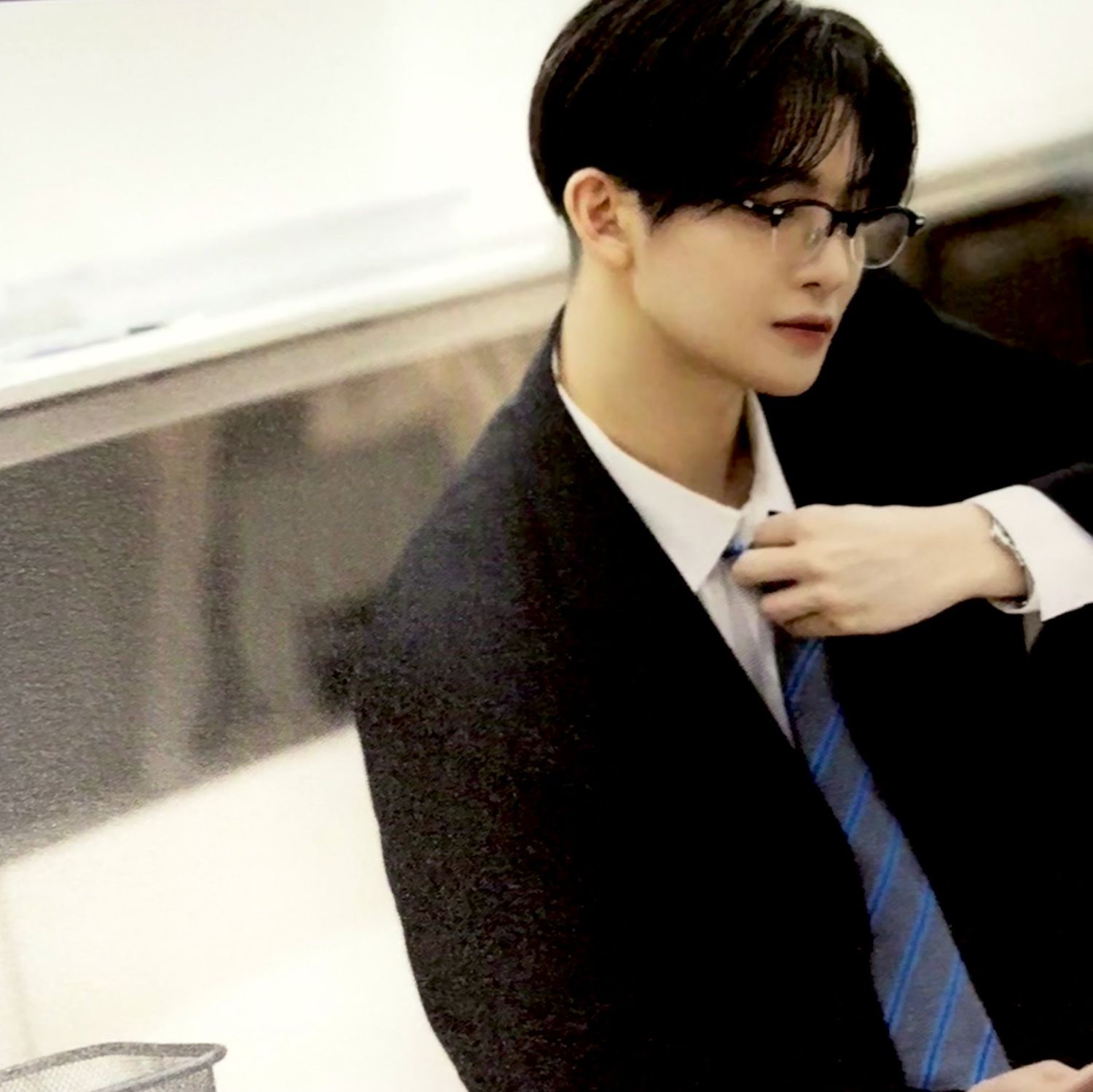 A moment captured by Bae Jinyoung's fan
