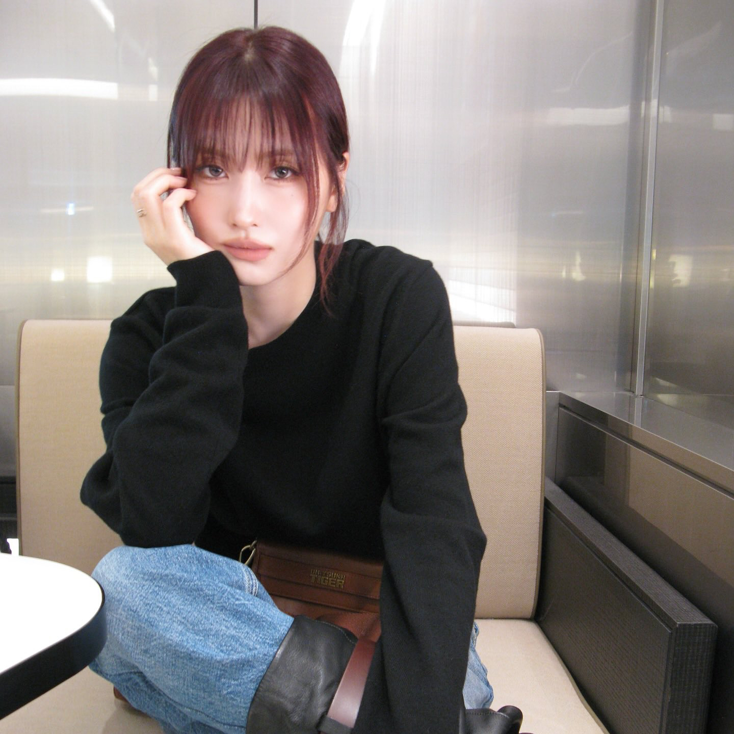 Momo (TWICE)粉絲拍下的瞬間