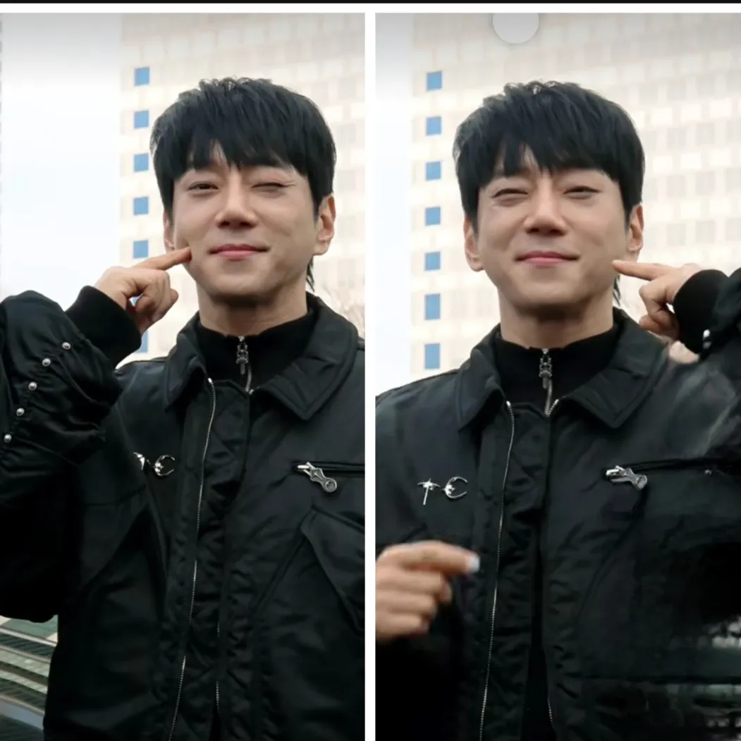 ファン・チヨルの舞台裏ショット