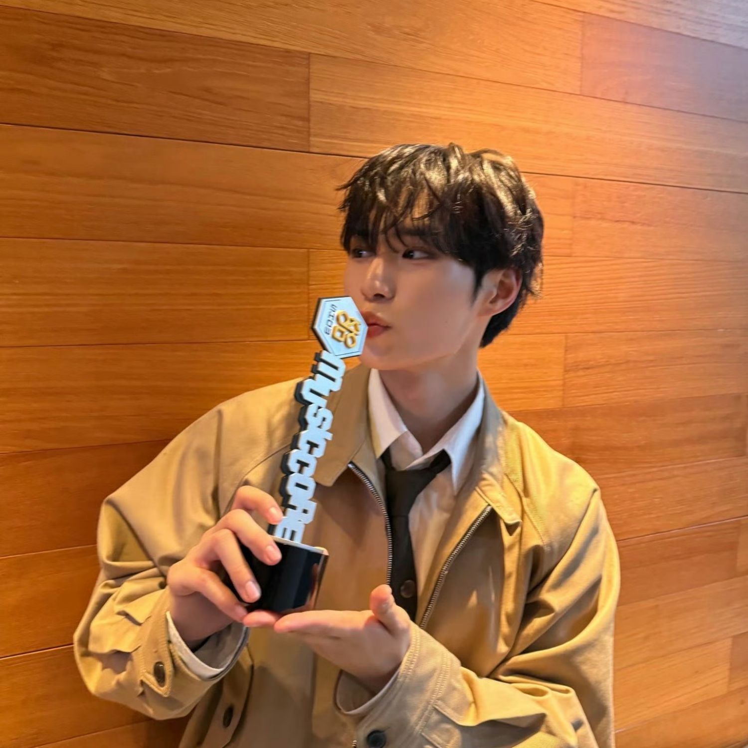 A moment captured by Kim Junseo (ALPHA DRIVE ONE)'s fan