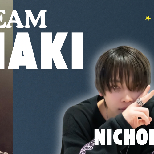 Behind-the-scenes cut of Maki (&TEAM)
