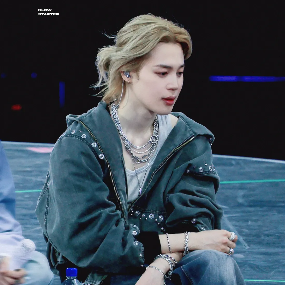 Recent activity shot of Jimin (BTS)