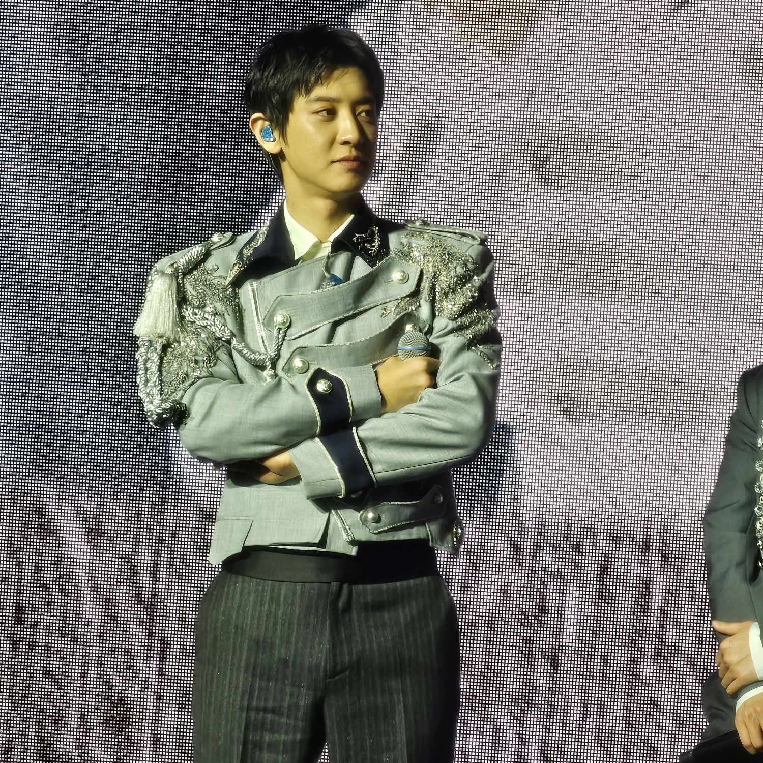 燦烈 (EXO)粉絲拍下的瞬間