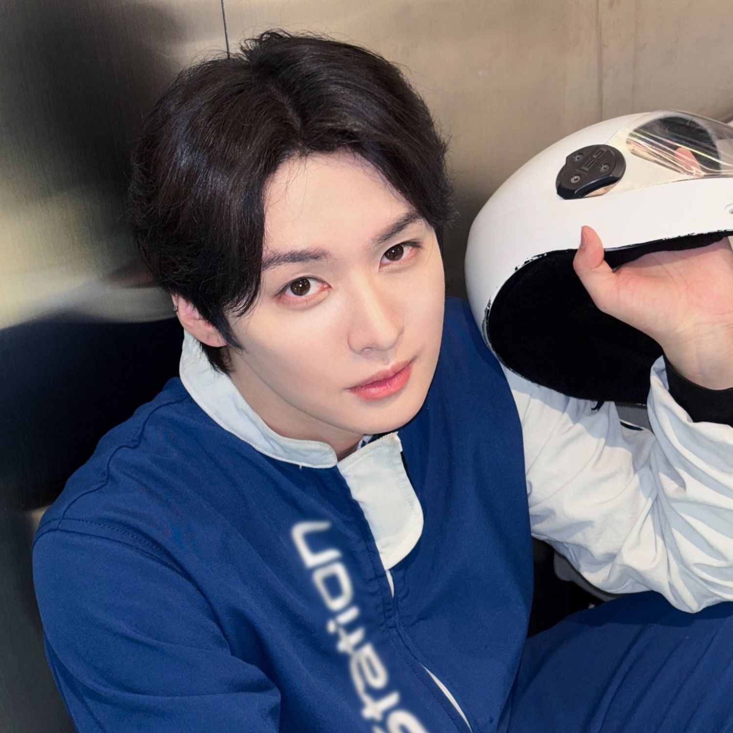 A moment captured by Lee Know (Stray Kids)'s fan