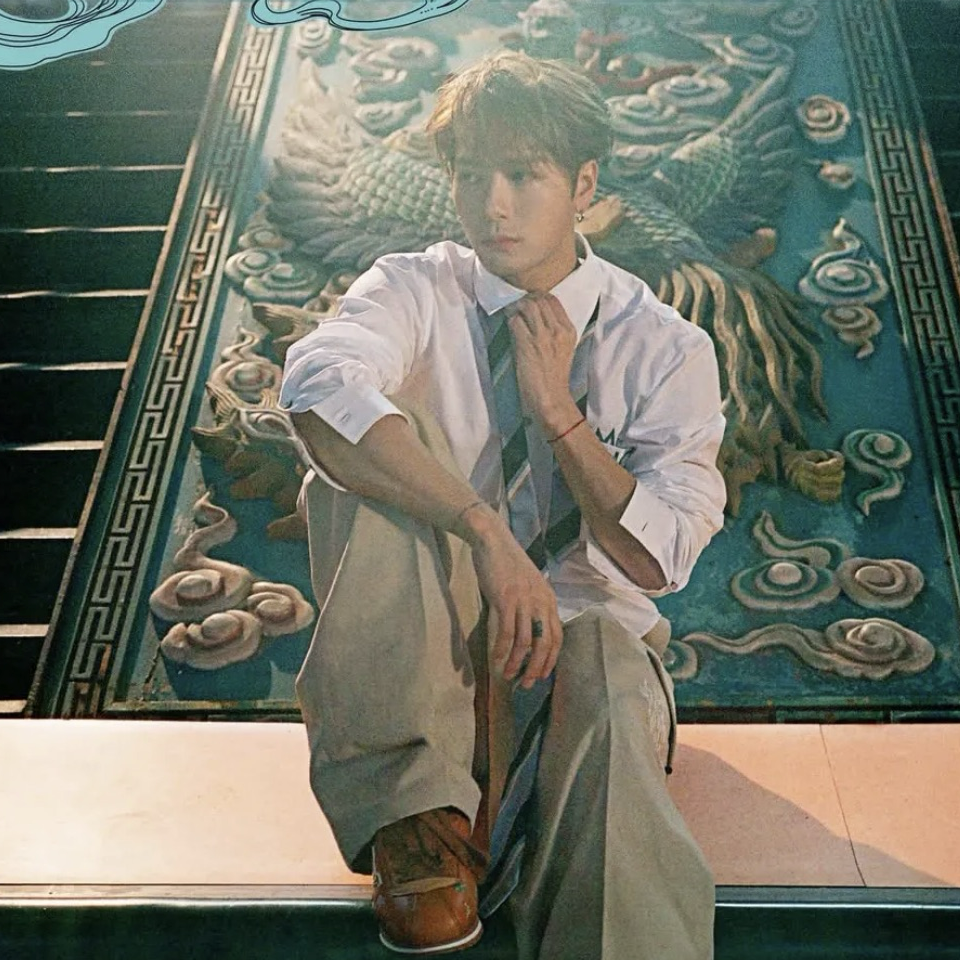 Recent activity shot of Jackson (GOT7)