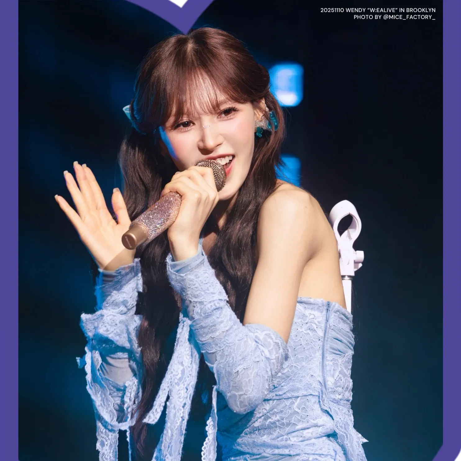 Behind-the-scenes cut of Wendy (Red Velvet)