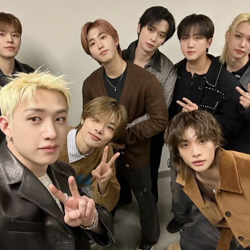 A moment captured by Hyunjin (Stray Kids)'s fan