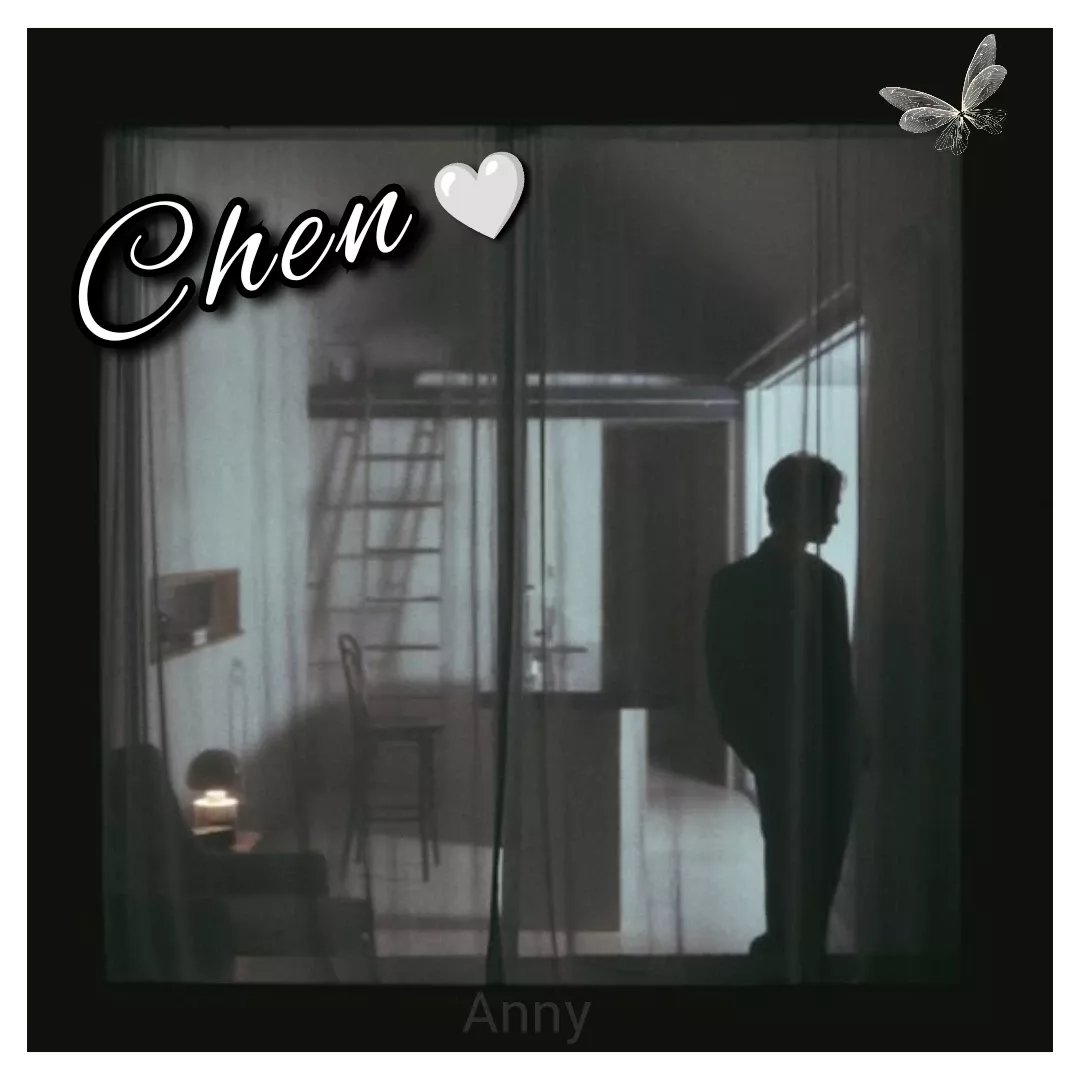 Recent activity shot of Chen (EXO)