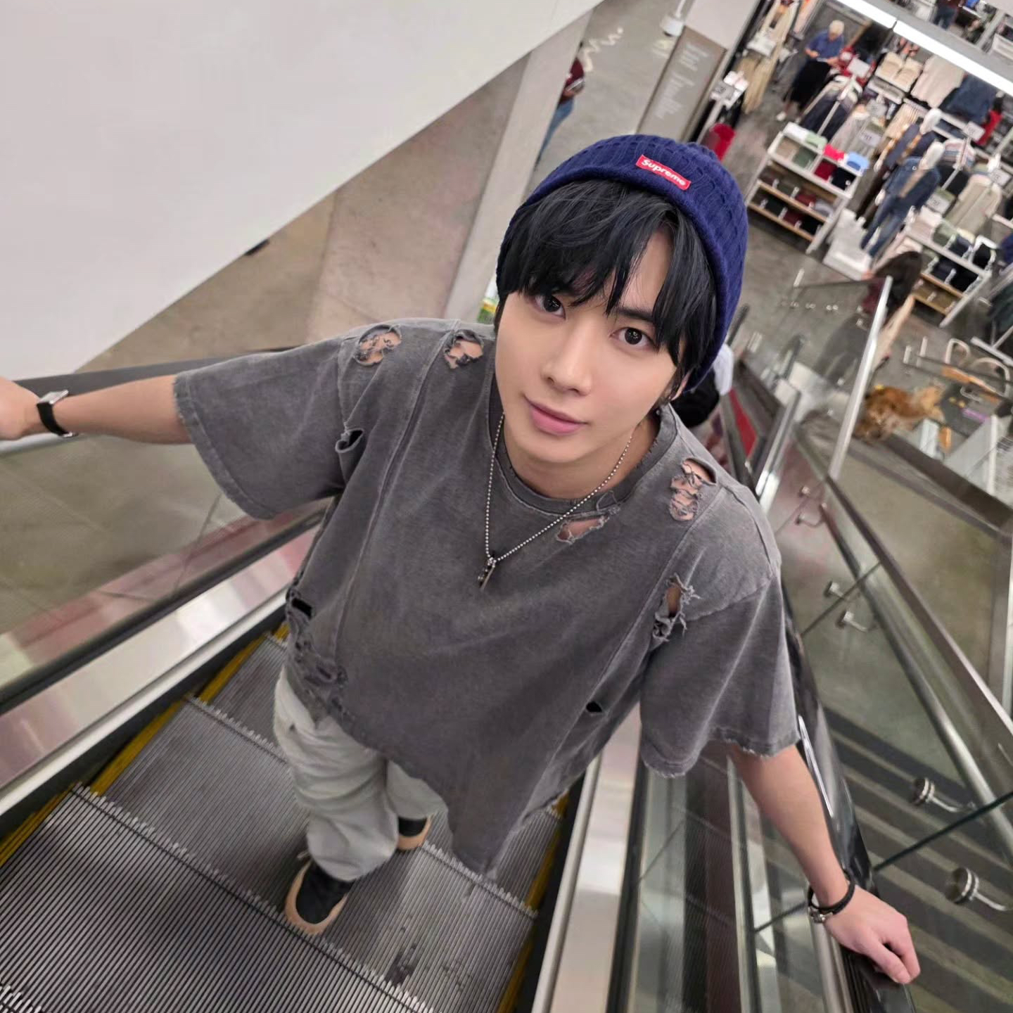 太顯 (TOMORROW X TOGETHER)粉絲拍下的瞬間