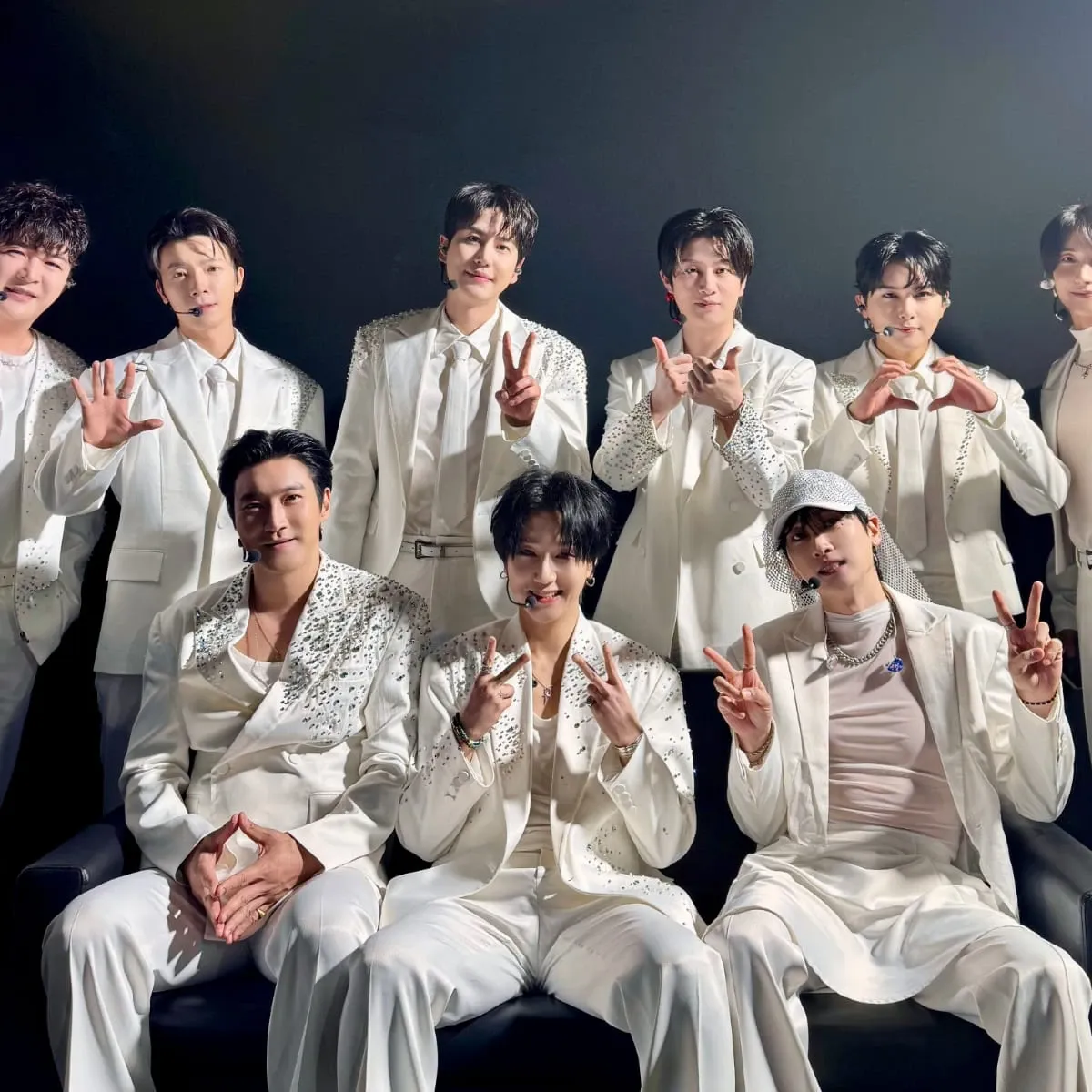 Recent activity shot of Super Junior