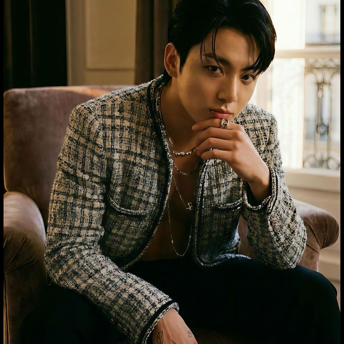 Recent activity shot of Jungkook (BTS)