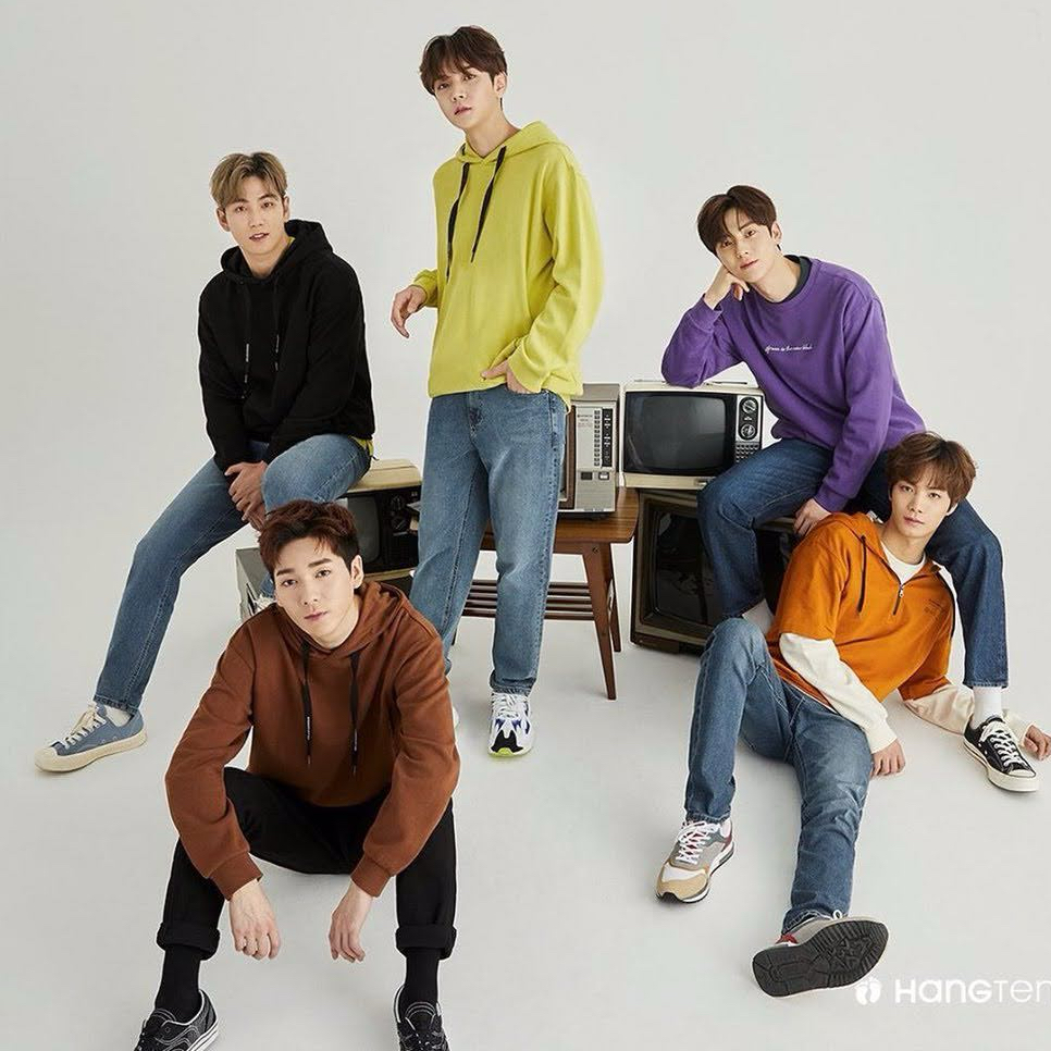 Recent activity shot of NU'EST