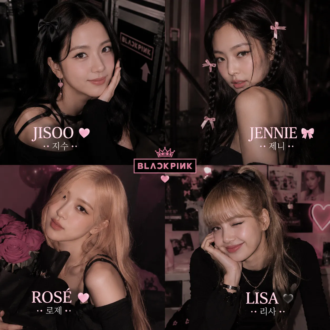 Recent activity shot of BLACKPINK
