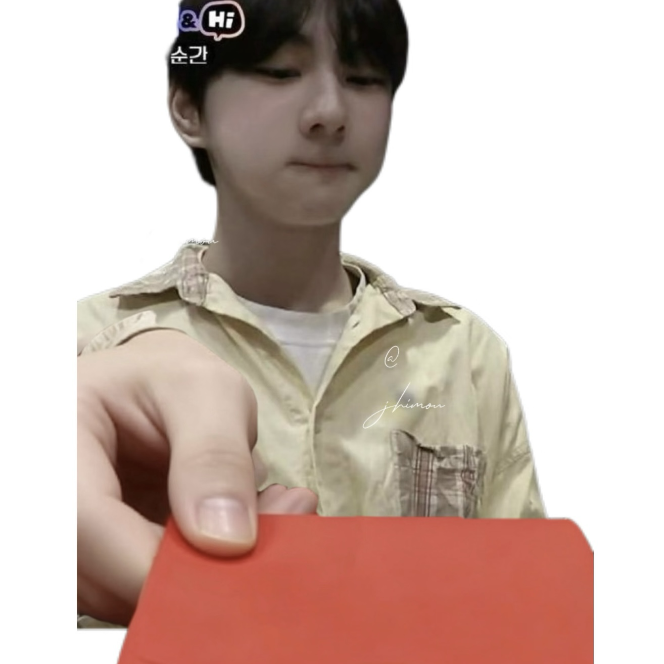 Behind-the-scenes cut of Jungwon (ENHYPEN)