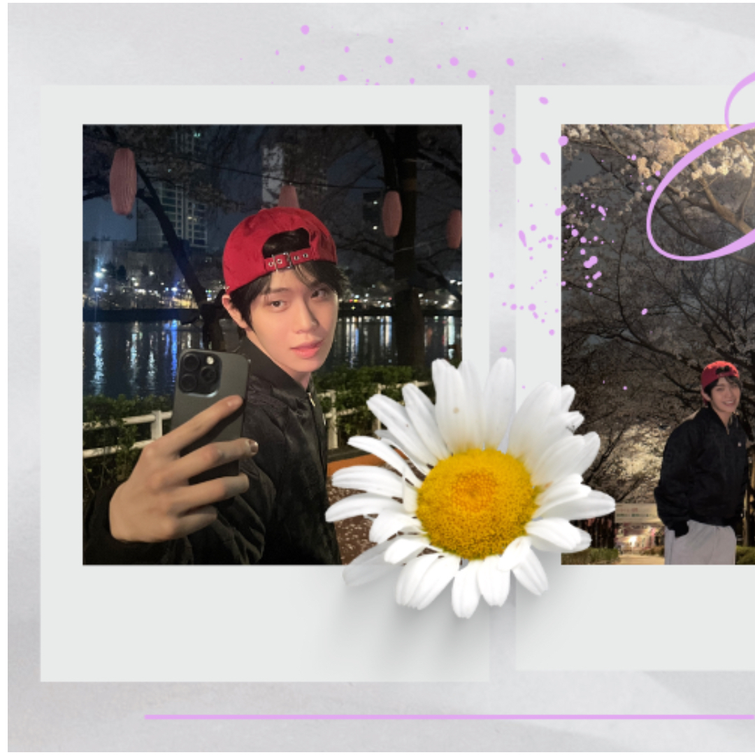 A moment captured by Kim Taerae (ZEROBASEONE)'s fan