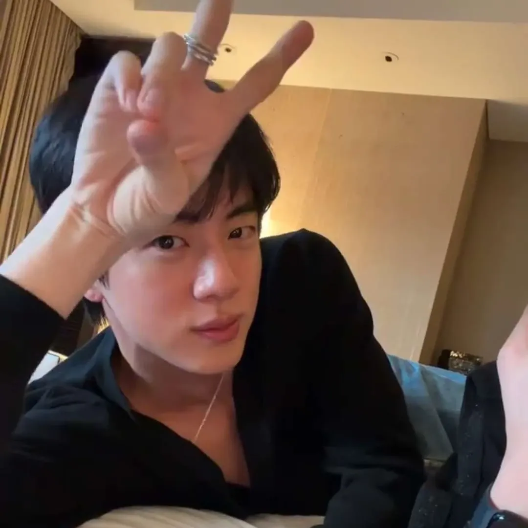 Jin (防彈少年團)粉絲拍下的瞬間