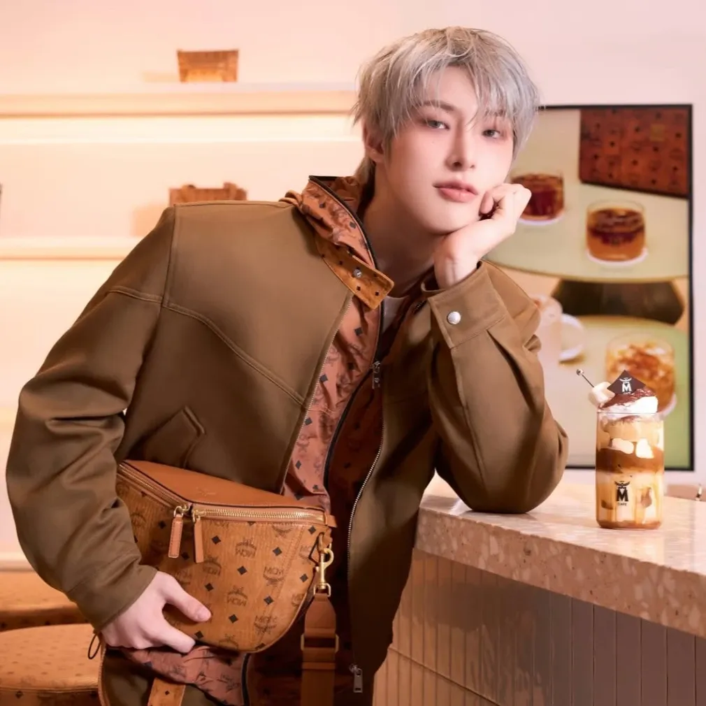 Recent activity shot of Mingi (ATEEZ)