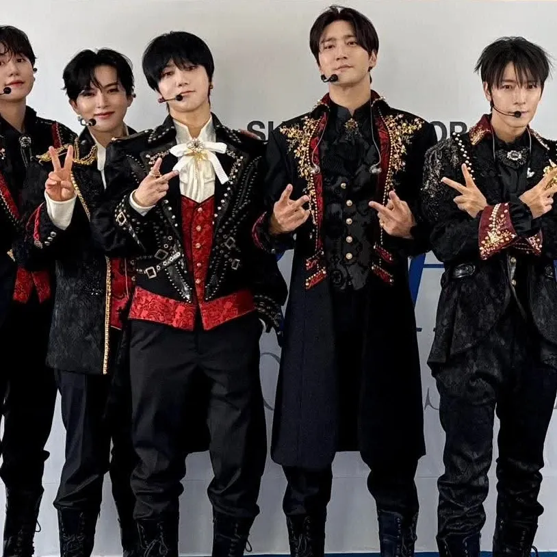 Momen yang diabadikan oleh penggemar Super Junior