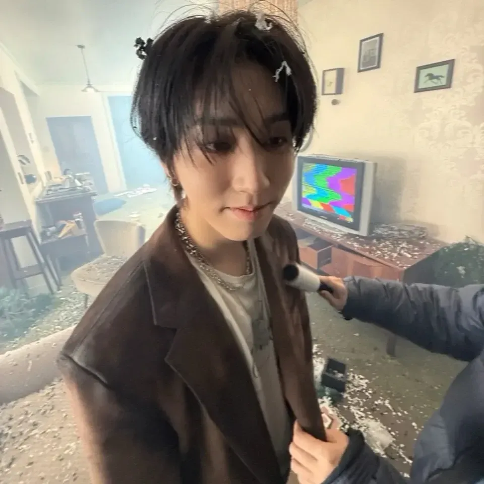 ハン (Stray Kids)の舞台裏ショット