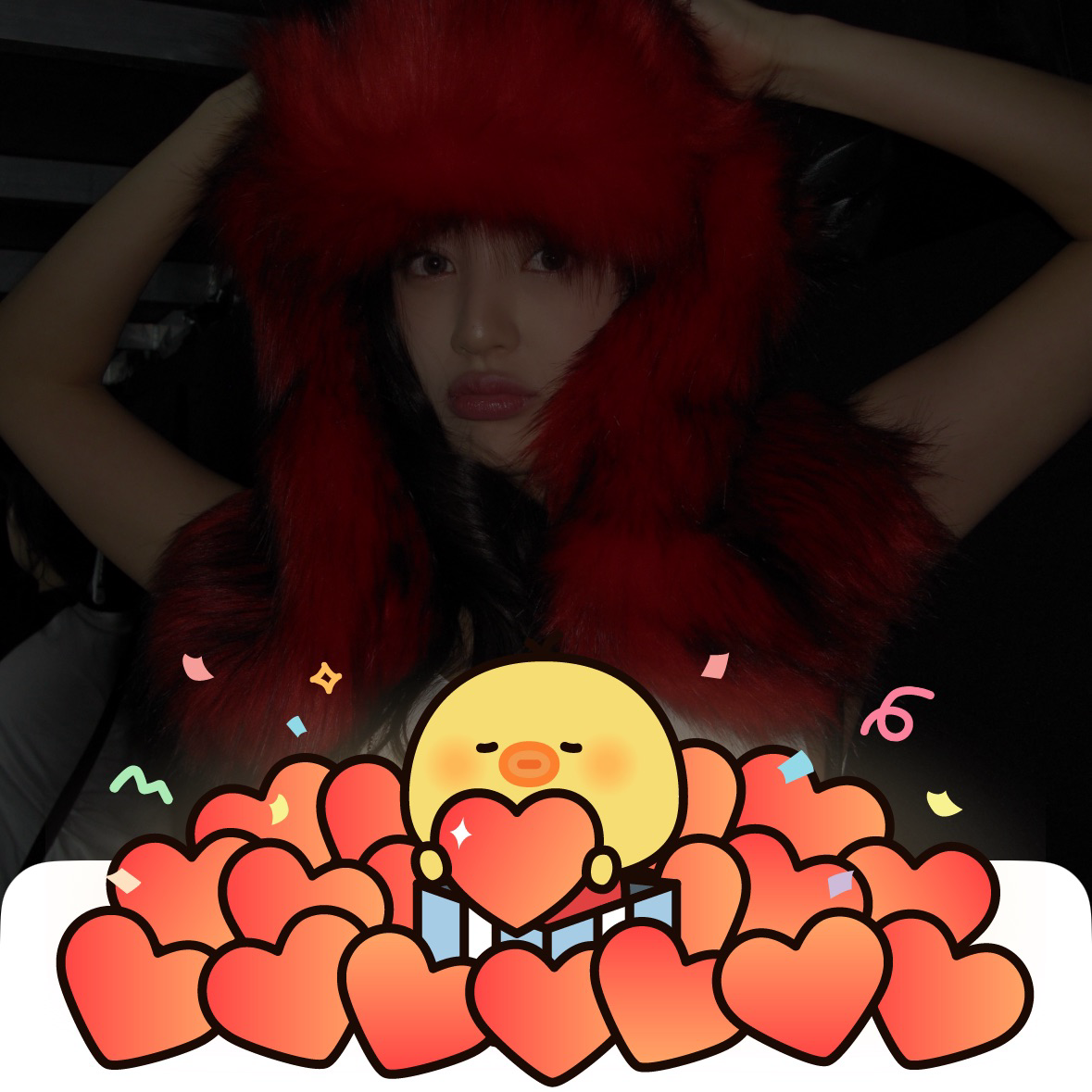 Recent activity shot of Jihyo (TWICE)