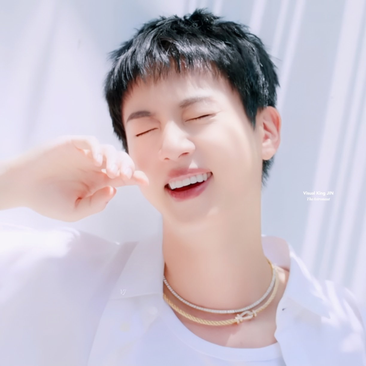 Momen yang diabadikan oleh penggemar Jin (BTS)