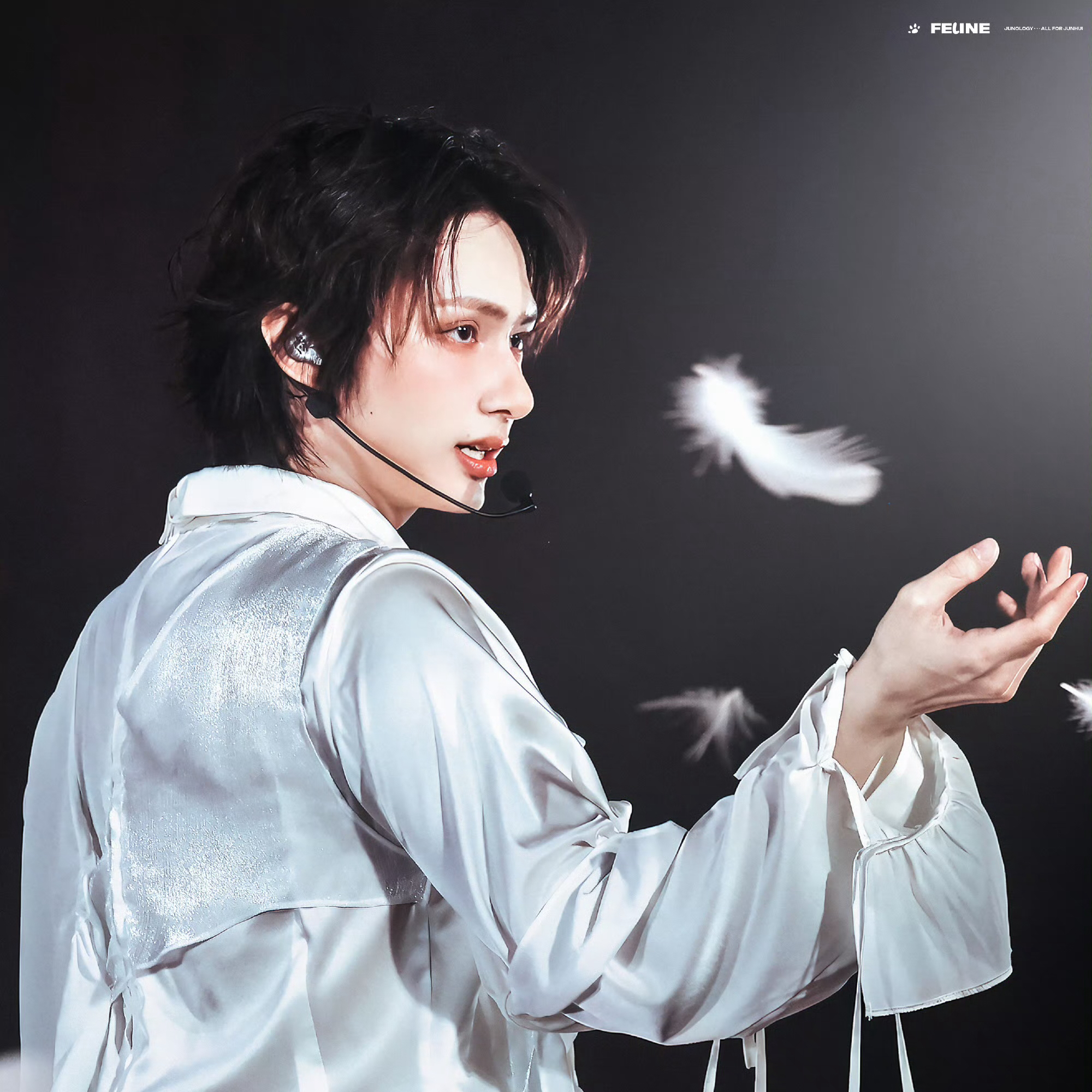 Jun (SEVENTEEN)粉丝拍下的瞬间