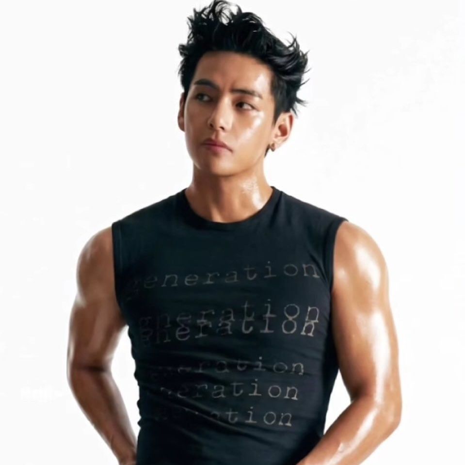 V (BTS)の舞台裏ショット