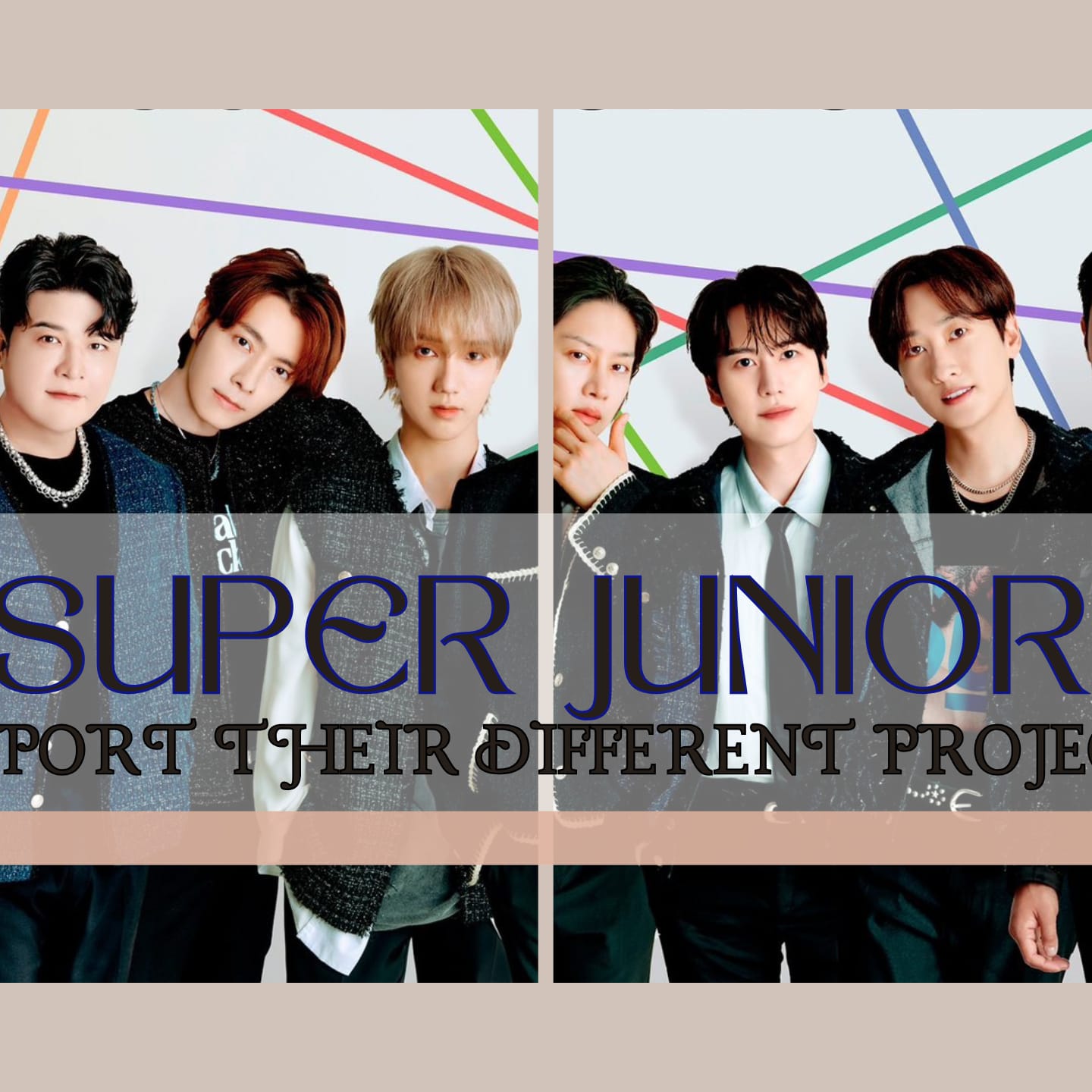 Hot post catching attention from 슈퍼주니어's fandom