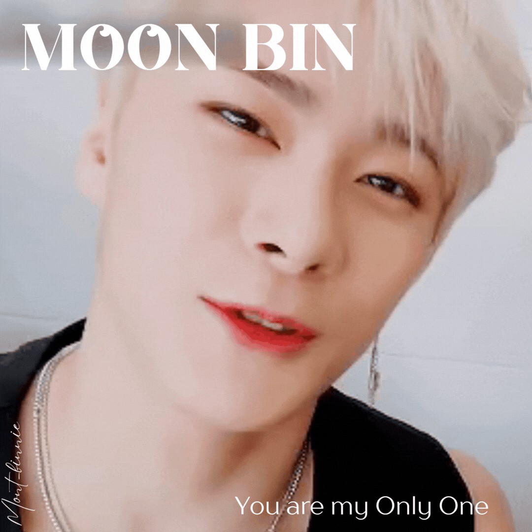 Recent activity shot of Moonbin (ASTRO)