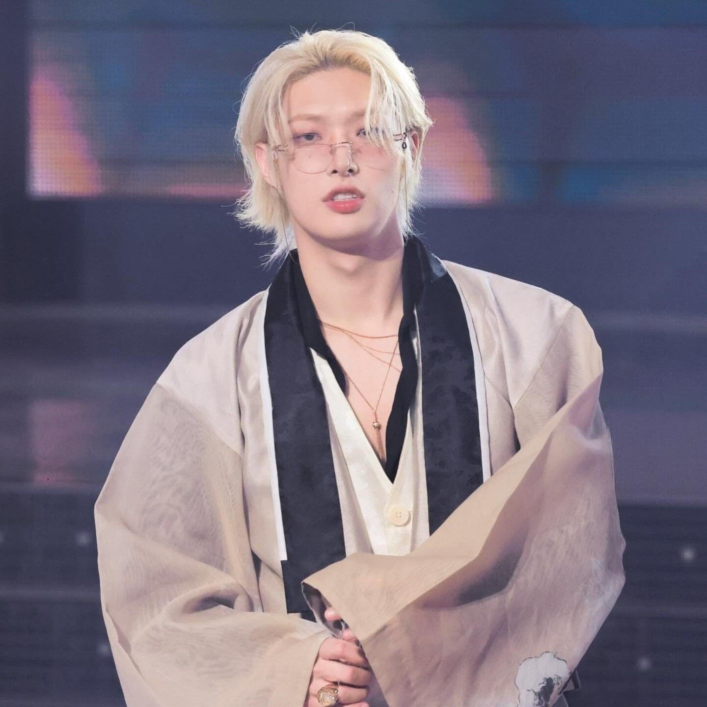 Recent activity shot of Mingi (ATEEZ)